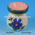 Décorateur de décoration en céramique avec figure de fleur